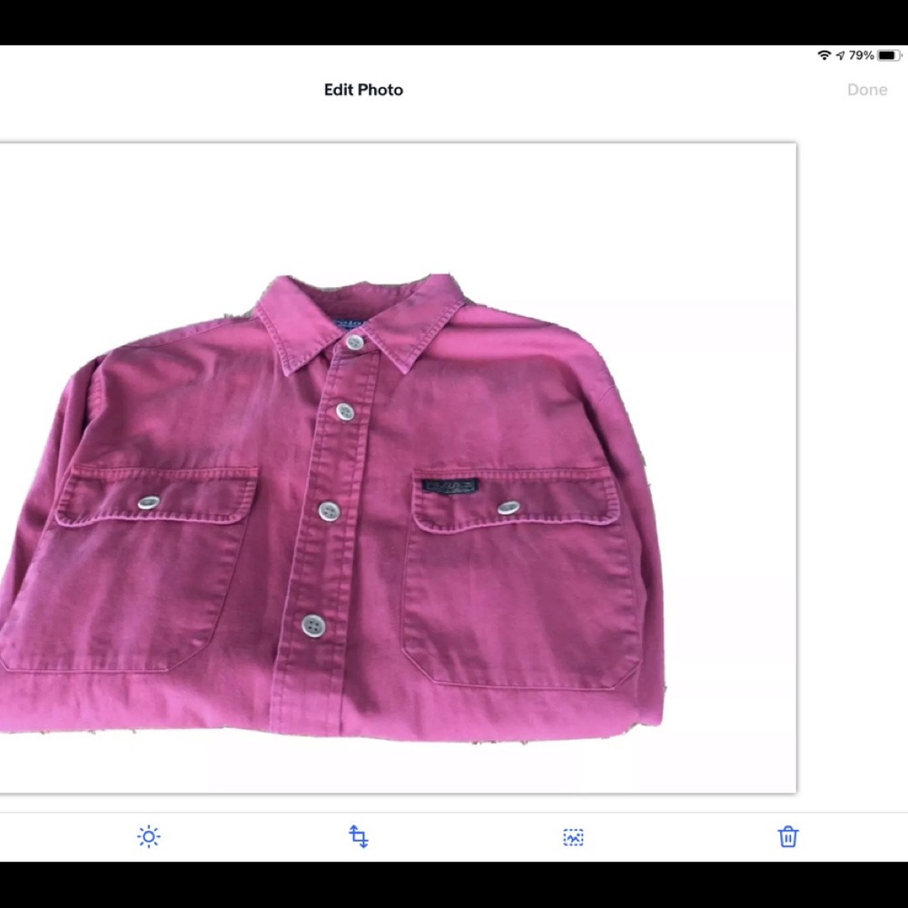 Ralph Lauren polo twill workshirt